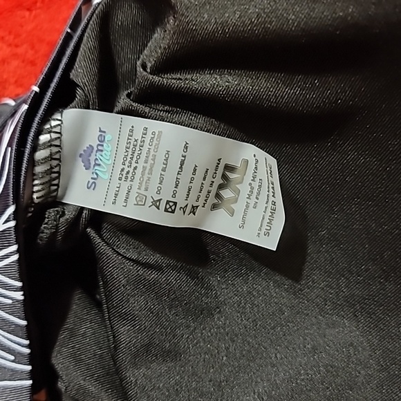 NWT Ruched Tummy Control Comfy Strap Boy Short Swim Dress Tankini Bathing Suit - Picture 14 of 14